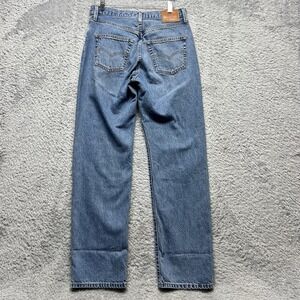 Levis 501 90s Jeans Womens 27x32 Blue Premium Big E Button Fly High Rise Denim